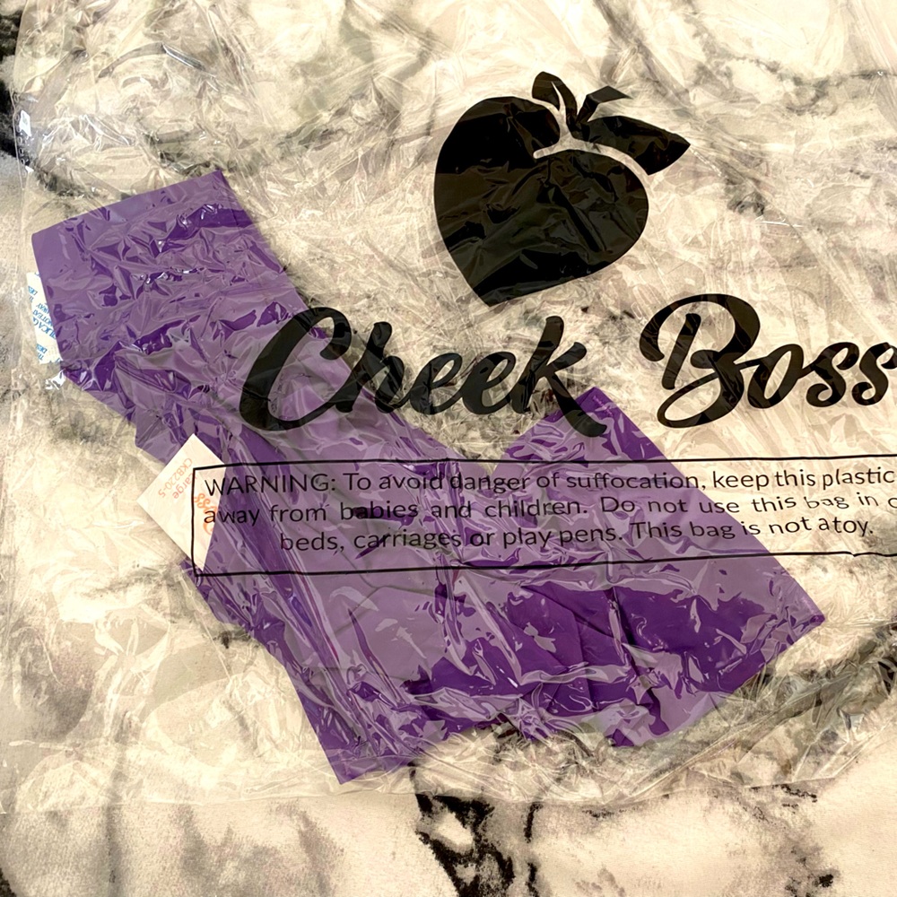 Cheek Boss Purple underwear
